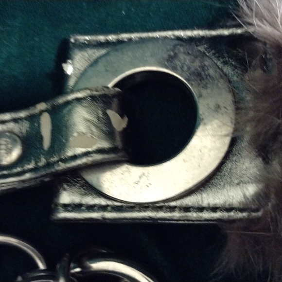 Jlo hobo boho bag in genuine fur - Picture 6 of 9